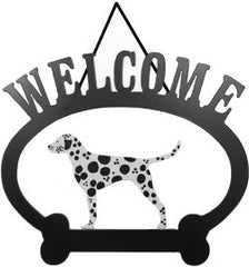 Sweeney Ridge Dalmation Welcome Sign