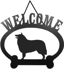 Sweeney Ridge Rough Collie Welcome Sign