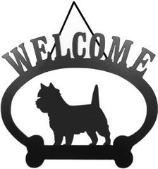 Sweeney Ridge Cairn Terrier Welcome Sign