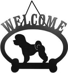 Sweeney Ridge Bichon Frise Welcome Sign