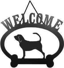 Sweeney Ridge Bloodhound Welcome Sign