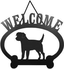 Sweeney Ridge Border Terrier Welcome Sign