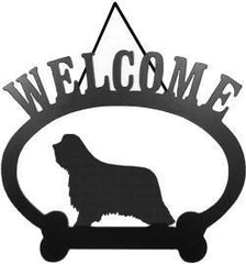 Sweeney Ridge Bearded Collie Welcome Sign