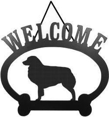 Sweeney Ridge Australian Shepherd Welcome Sign
