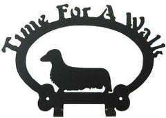 Sweeney Ridge Longhaired Dachsund Dog Leash Hook