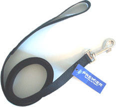 Premier Black Nylon Dog Leash