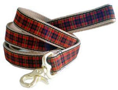 Up Country Tartan Plaid Dog Leash