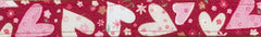 Elmo's Closet Hearts & Flowers Dog Collar