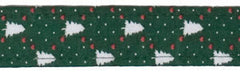 Elmo's Closet Christmas Trees & Hearts Dog Collar