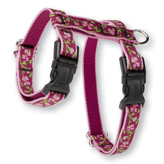 Lupine Cherry Blossoms Small H-Style Harness for Dogs & Cats (1/2 Inch)