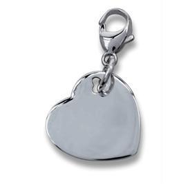 mhound Sterling Silver Sweetheart Dog ID Tag