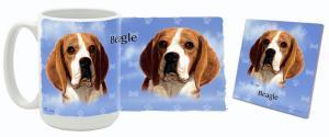 MugWorld Beagle Hound Mug and Coaster Combo