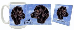 MugWorld Black Labrador Retriever Dog Mug and Coaster Combo