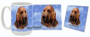 MugWorld Bloodhound Mug and Coaster Combo