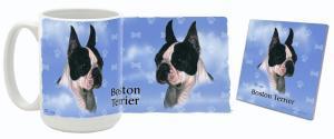 MugWorld Boston Terrier Mug and Coaster Combo
