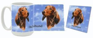 MugWorld Dachsund Mug and Coaster Combo