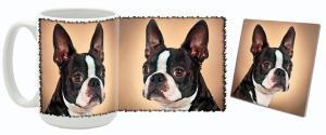 MugWorld Boston Terrier Mug and Coaster Combo Style Two