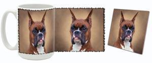 MugWorld Boxer Mug and Coaster Combo