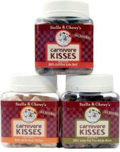Stella & Chewy Carnivore Kisses Dog Treats