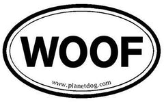 WOOF Euro Sticker