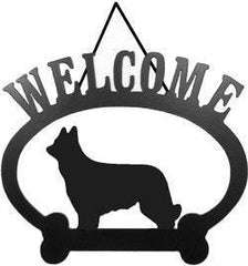 Sweeney Ridge Bouvier des Flanders Welcome Sign
