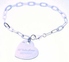 mhound Sterling Silver Chain Link Bracelet