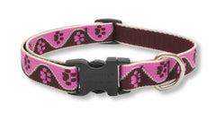 Lupine Tickled Pink Small Dog Collar (1/2 Inch)