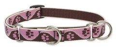 Lupine Tickled Pink Medium Martingale Dog Collar (3/4 Inch)