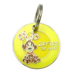 Dogoscopes Aries Zodiac Sign Dog ID Tag