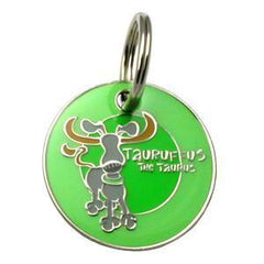 Dogoscopes Taurus Zodiac Sign Dog ID Tag