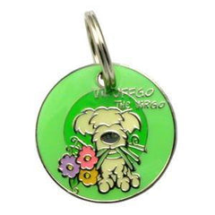 Dogoscopes Virgo Zodiac Sign Dog ID Tag