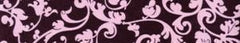 Elmo's Closet Floral Swirl Dog Collar