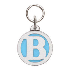 Rockin' Doggie Color Initial Dog Tag - Letter B