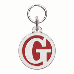 Rockin' Doggie Color Initial Dog Tag - Letter G