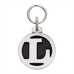 Rockin' Doggie Color Initial Dog Tag - Letter L
