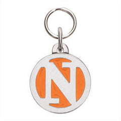Rockin' Doggie Color Initial Dog Tag - Letter N