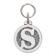 Rockin' Doggie Color Initial Dog Tag - Letter S