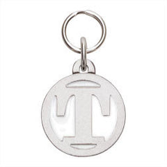 Rockin' Doggie Color Initial Dog Tag - Letter T