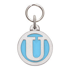 Rockin' Doggie Color Initial Dog Tag - Letter U