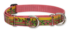 Lupine Flower Patch Large Martingale Dog Collar (1 Inch)