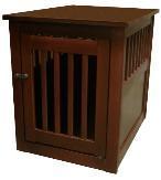 Dynamic Accents End Table Dog Crate (Poplar)