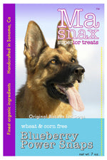 Ma Snax Organic Blueberry Power Snaps