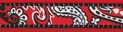 Red Dingo Bandana Red Bucklebone Dog Collar