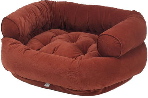 Bowsers Cayenne Microvelvet Double Donut Dog Bed