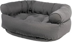 Bowsers Tattersal Microvelvet Double Donut Dog Bed