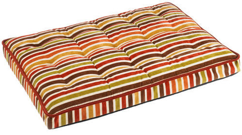 Bowsers Salsa Stripe Microvelvet Luxury Crate Mattress