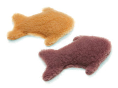 West Paw Eco-Friendly Plush Fish Cat Toys (2 Pack)