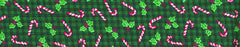 Elmo's Closet Candy Canes Dog Collar