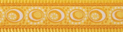 Red Dingo Cosmos Yellow Bucklebone Dog Collar