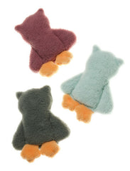 West Paw Eco-Friendly Plush Owl Dog Toys (3 Pack)